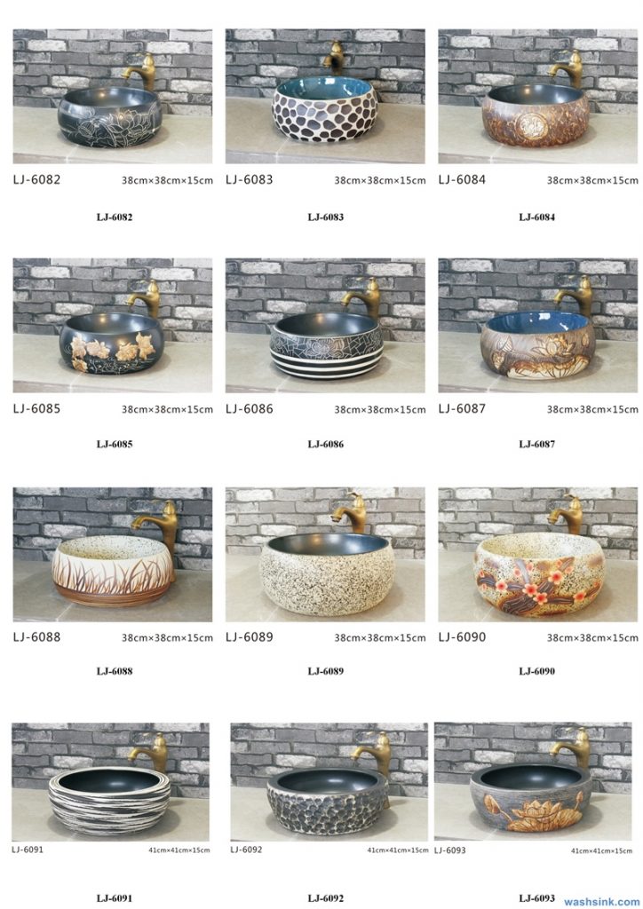 2020-VOL01-jingdezhen-shengjiang-ceramic-art-basin-washsink-brochure-LJ-YR-BYL-JUNY-067-724x1024 Two wash basin catalogues produced by Shengjiang Ceramics Company will be released in 2020.9.14 - shengjiang  ceramic  factory   porcelain art hand basin wash sink