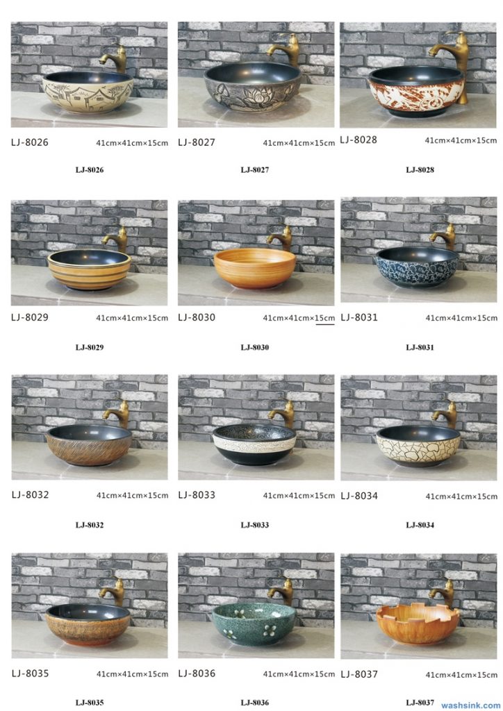 2020-VOL01-jingdezhen-shengjiang-ceramic-art-basin-washsink-brochure-LJ-YR-BYL-JUNY-074-724x1024 Two wash basin catalogues produced by Shengjiang Ceramics Company will be released in 2020.9.14 - shengjiang  ceramic  factory   porcelain art hand basin wash sink