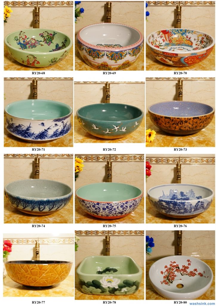 2020-VOL01-jingdezhen-shengjiang-ceramic-art-basin-washsink-brochure-LJ-YR-BYL-JUNY-081-724x1024 Two wash basin catalogues produced by Shengjiang Ceramics Company will be released in 2020.9.14 - shengjiang  ceramic  factory   porcelain art hand basin wash sink