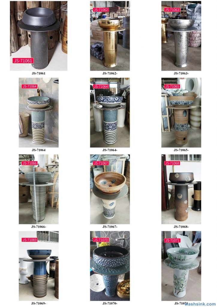 2020-VOL02-jingdezhen-shengjiang-ceramic-art-basin-washsink-brochure-JS-070-724x1024 Two wash basin catalogues produced by Shengjiang Ceramics Company will be released in 2020.9.14 - shengjiang  ceramic  factory   porcelain art hand basin wash sink