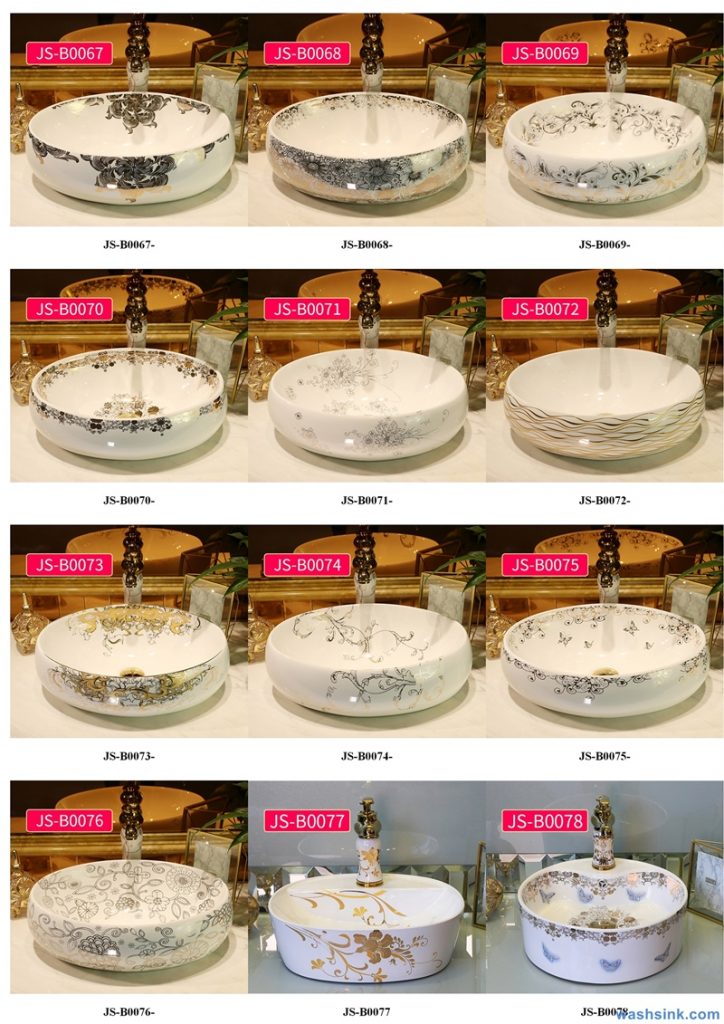 2020-VOL02-jingdezhen-shengjiang-ceramic-art-basin-washsink-brochure-JS-084-724x1024 Two wash basin catalogues produced by Shengjiang Ceramics Company will be released in 2020.9.14 - shengjiang  ceramic  factory   porcelain art hand basin wash sink