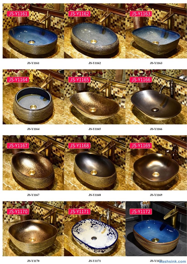 2020-VOL02-jingdezhen-shengjiang-ceramic-art-basin-washsink-brochure-JS-120-724x1024 Two wash basin catalogues produced by Shengjiang Ceramics Company will be released in 2020.9.14 - shengjiang  ceramic  factory   porcelain art hand basin wash sink