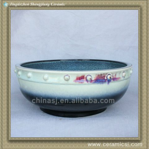 colorful chinese ceramic bathroom sink WRYBH100