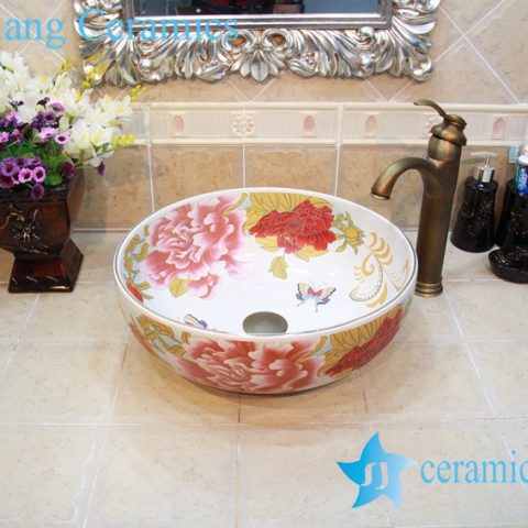 YL-OT_0632 Ceramic basin for wash hair