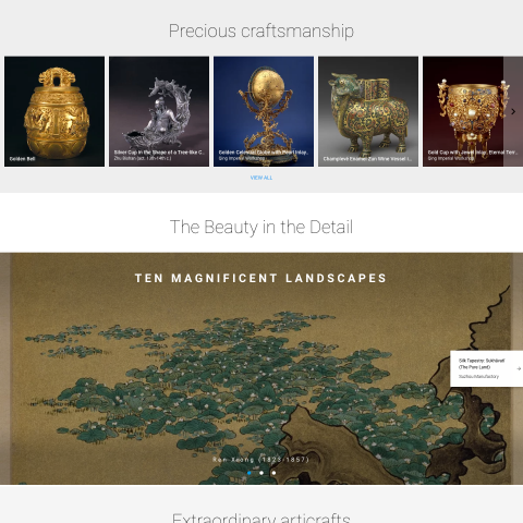 Visit The Palace Museum Participates in Google Arts & Culture site