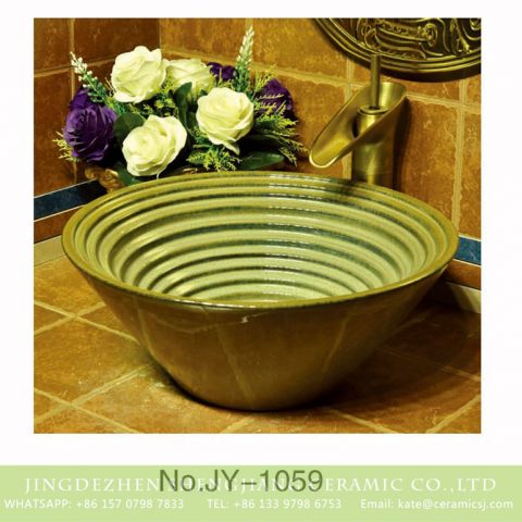 China high quality antique ceramic wash basin    SJJY-1059-13