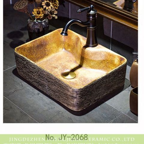China traditional retro style art vanity basin     SJJY-1068-9