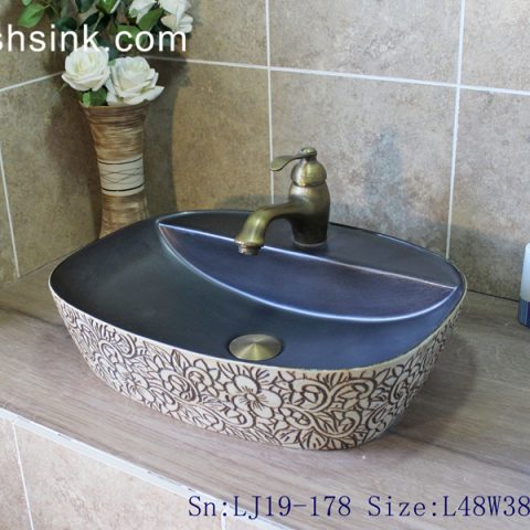 LJ19-178     Factory wholesale price ceramic wash sink