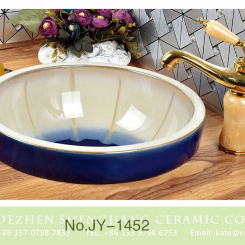 Popular sale product color glazed smooth sanitary ware     SJJY-1452-51