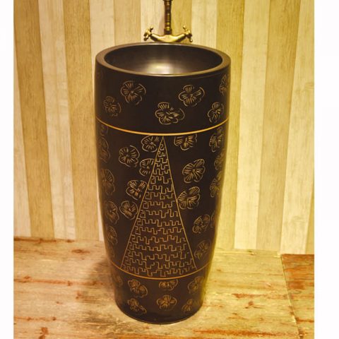 SJJY-1563-71    Asia online sale handmade high quality pedestal basin