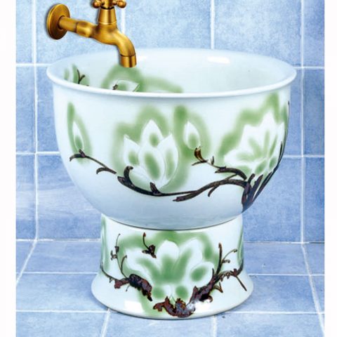 SJJY-1593-75  Home decor leafy branches device mop sink