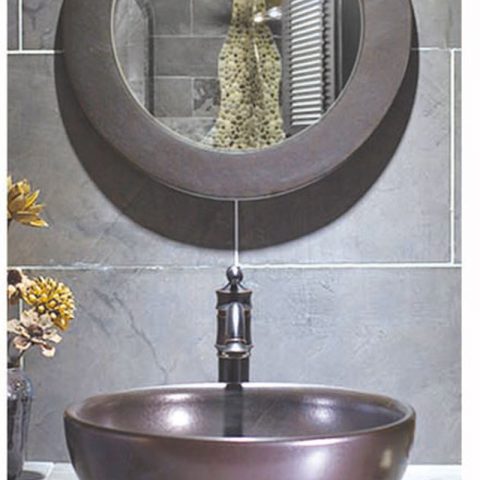 SJJY-2011-3  Shengjiang factory hot sale metal glazed bowl basin